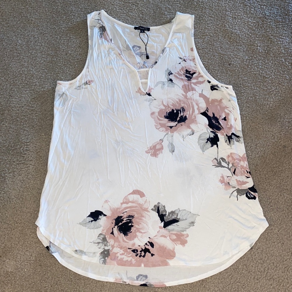 Dynamite Floral Tank